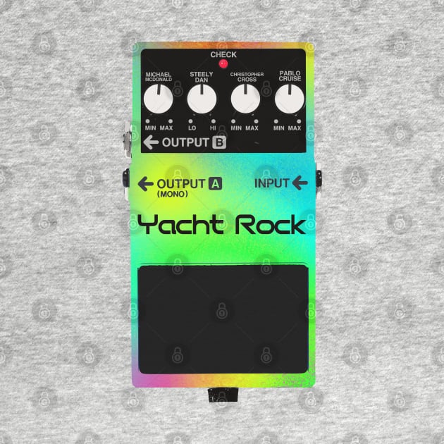 Yacht Rock Guitar Effects Pedal by DankFutura